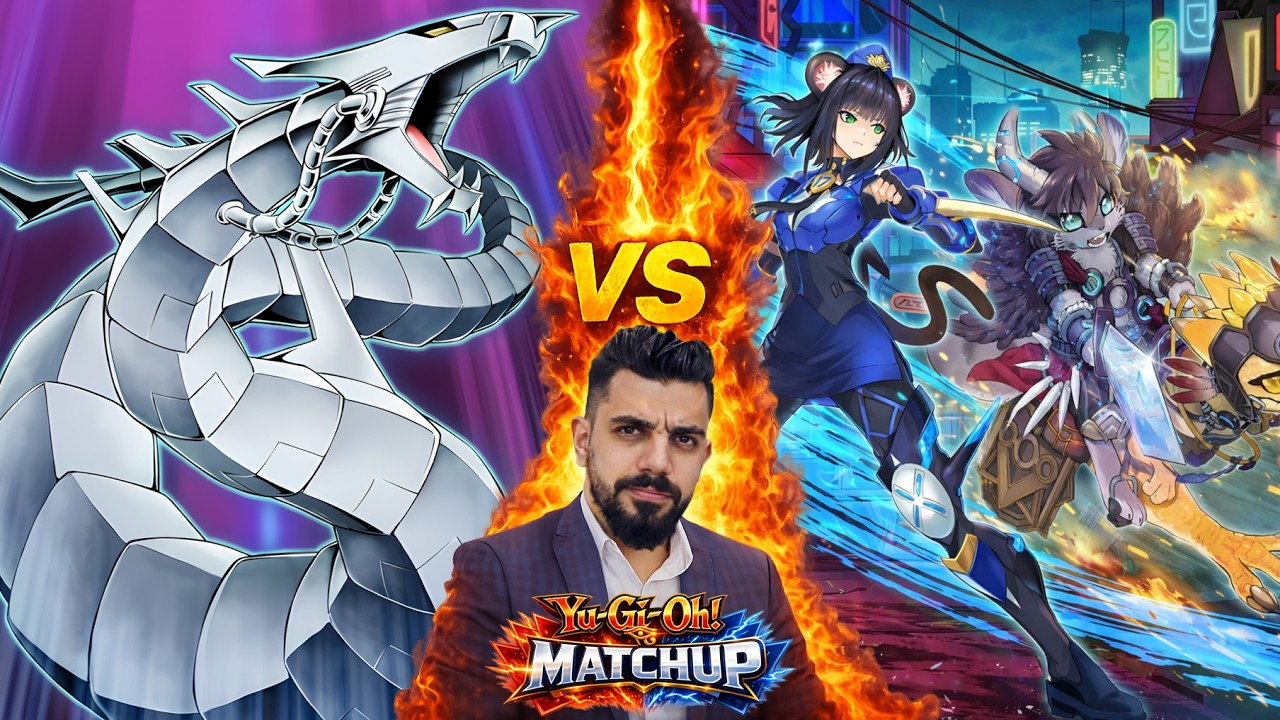 Cyberdragon VS K9 Furhire matchup.