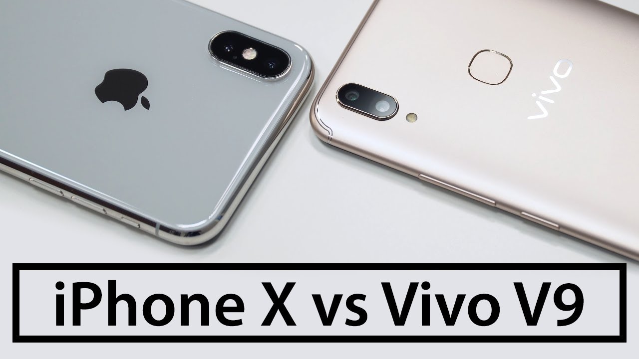 Распаковка Vivo V9 - iPhone X от китайцев. Не Vivo Apex, зато продается в России (+ тест камеры)