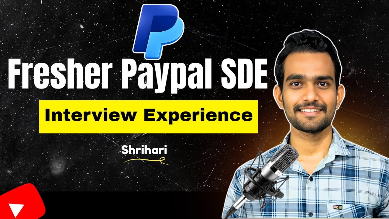 Paypal Fresher SDE Off-campus Interview Experience