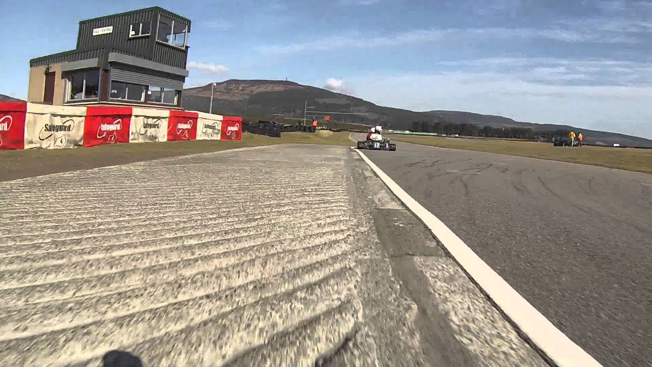 2013 Scottish Karting Championships - First Round - Golspie - First Heat Part 1