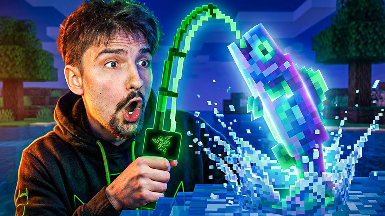 WIELKA BITWA WĘDKARSKA W MINECRAFT!