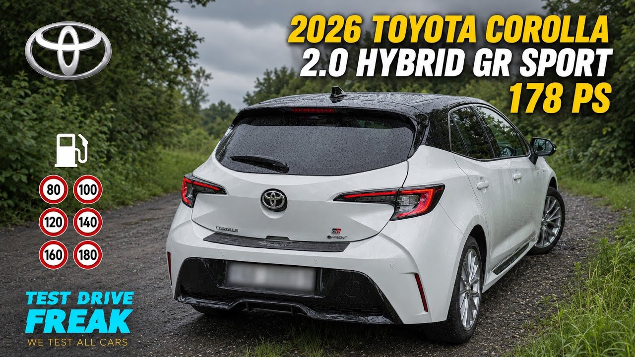 2026 Toyota Corolla GR Sport 2.0 Hybrid 178 PS Test Drive | Fuel Consumption & Performance
