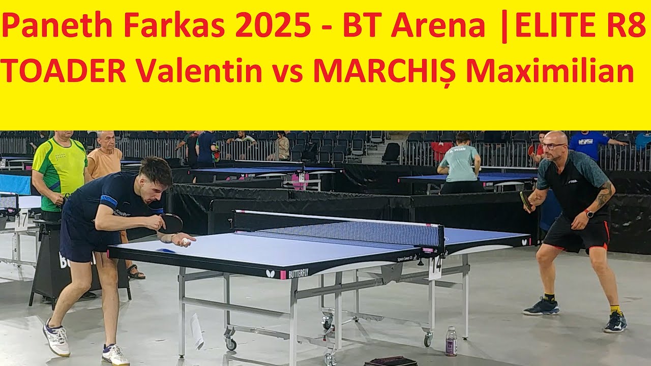MARCHIS Maximilian vs TOADER Valentin |R8 Elite |BT Arena 2025