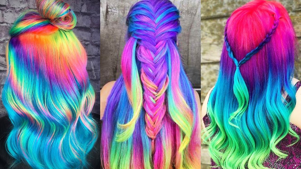 AMAZING TRENDING COLORED HAIRS 💗 Hair Transformation | Hairstyle ideas for girls #2