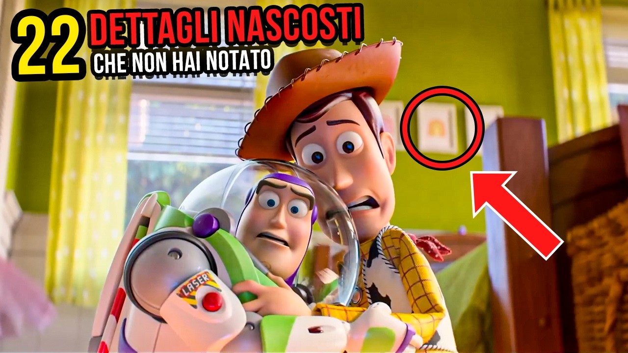 22 DETTAGLI NASCOSTI che NON HAI NOTATO nel TRAILER di TOY STORY 5