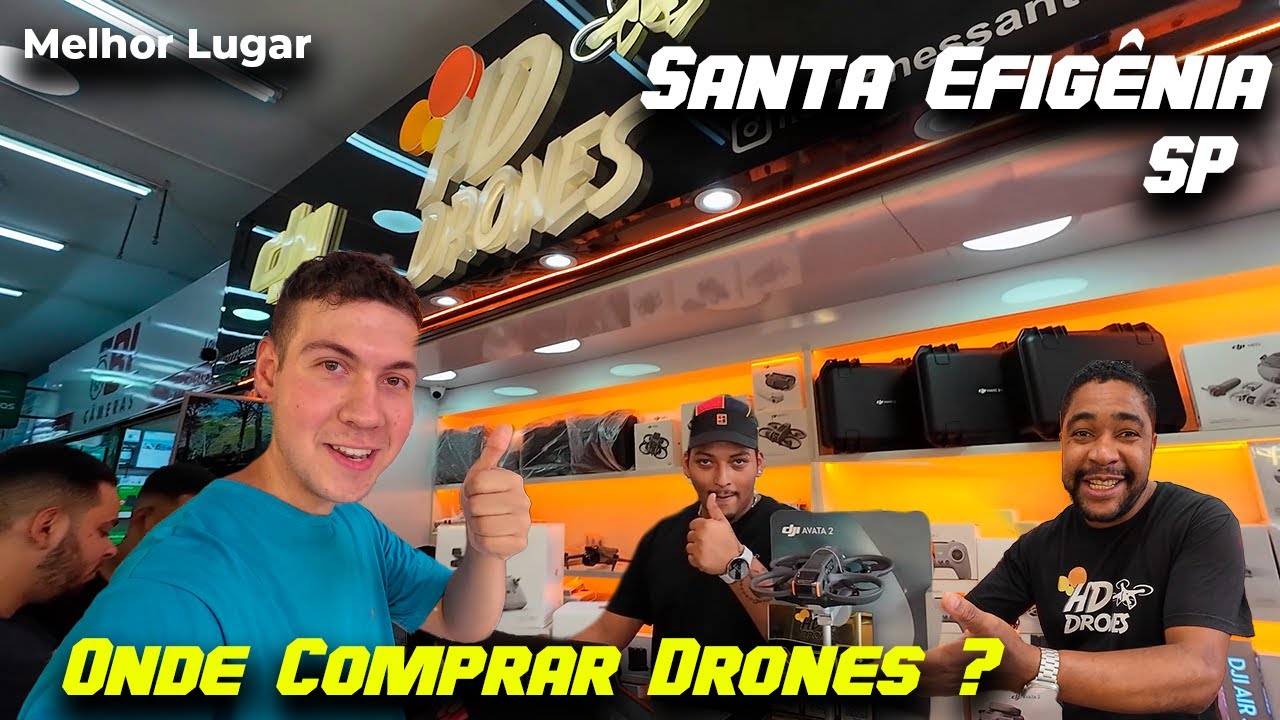 Drones em São Paulo é na HD Drones Santa Efigênia !!!! Bora conhecer? | Preços