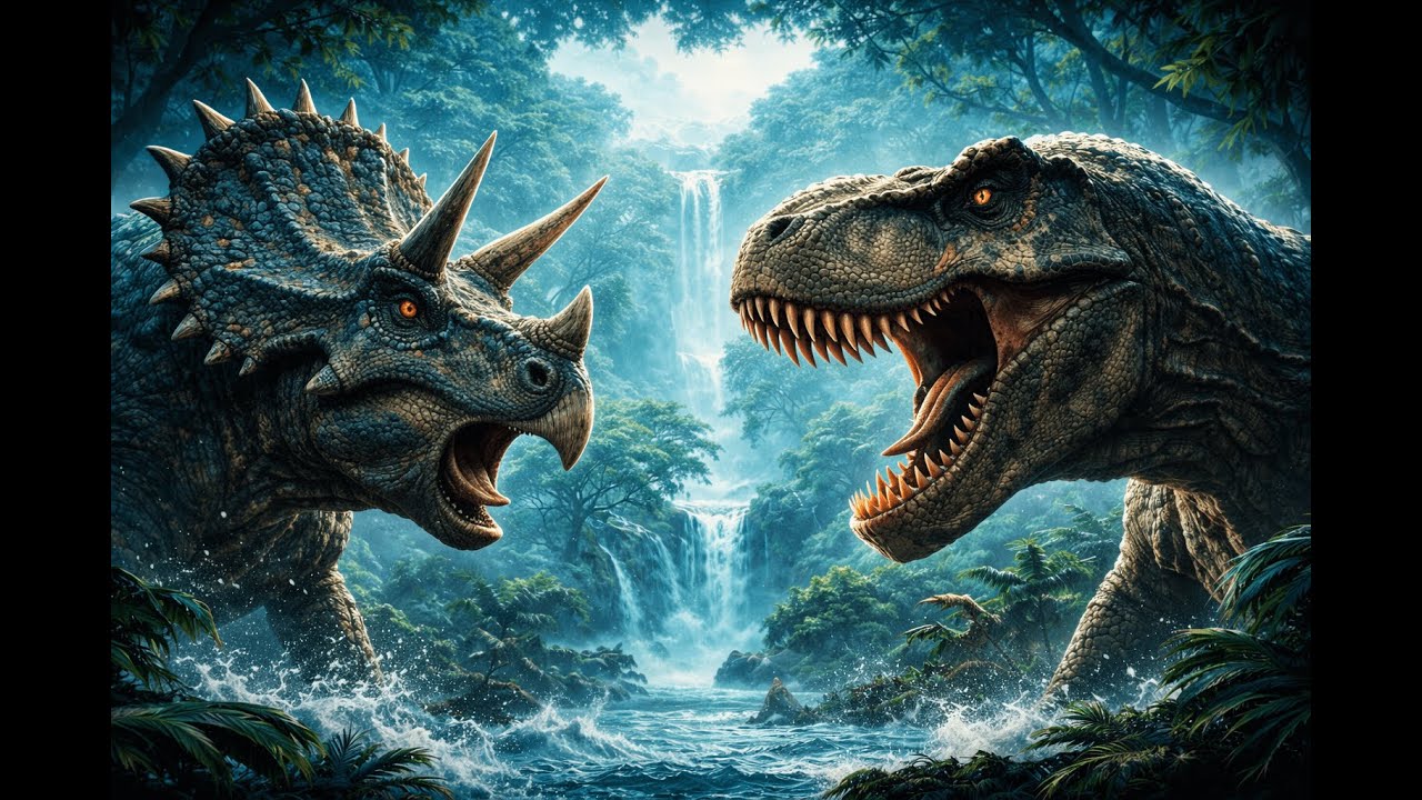 T-Rex vs Triceratops: The Final Confrontation Before Extinction