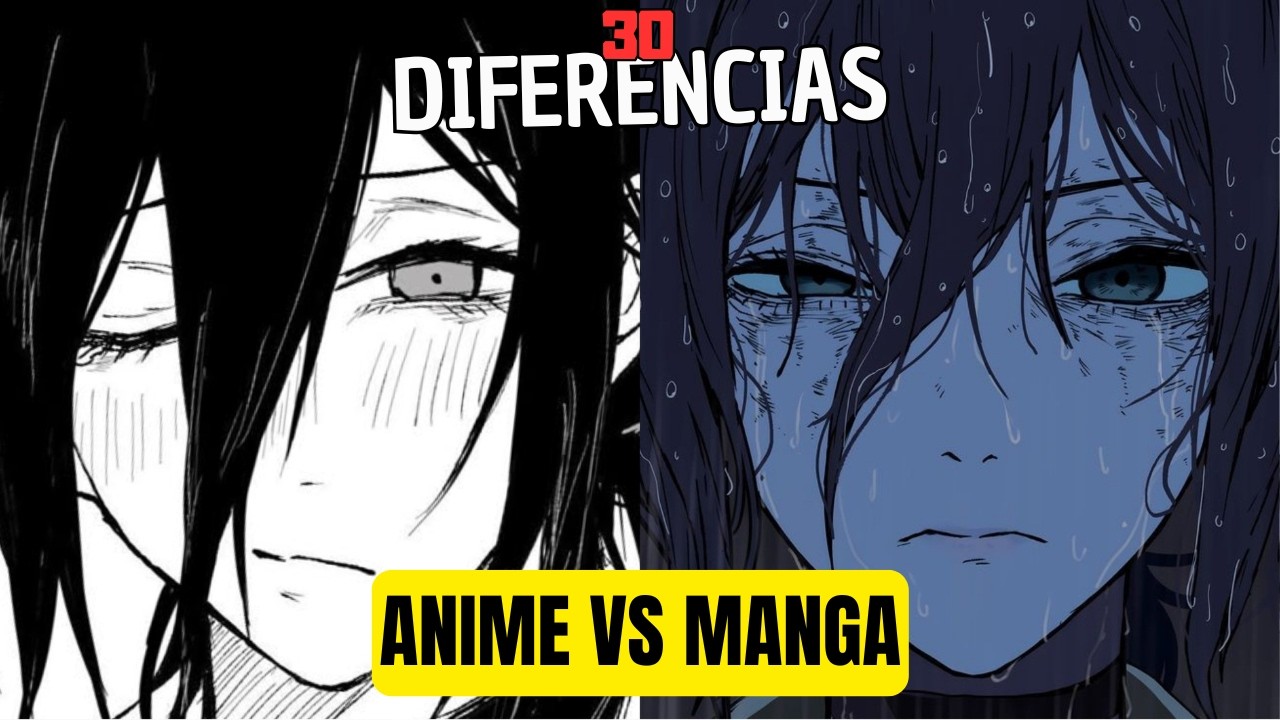ANIME VS MANGA ¿CUALES SON SUS DIFERENCIAS?¿QUE VERSION ES MEJOR Y QUE CAMBIOS TIENEN? CHAINSAW MAN