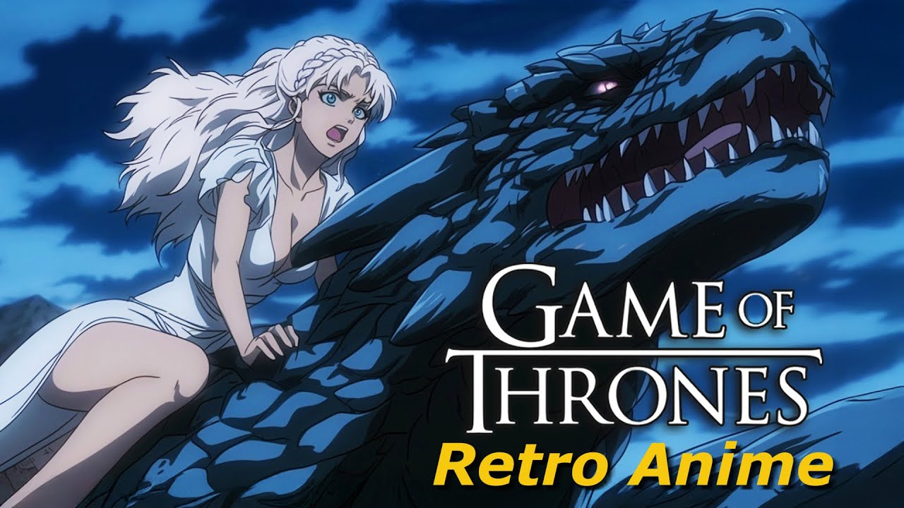 Game of Thrones 90s Retro Anime