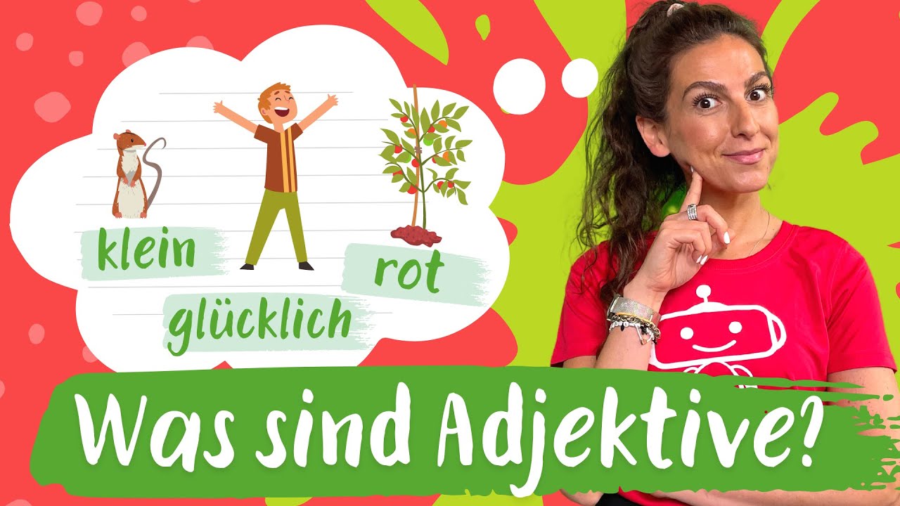 Was sind Adjektive? – Einfach erklärt! | Deutsch – Grundschule | Silicon Valley Kids