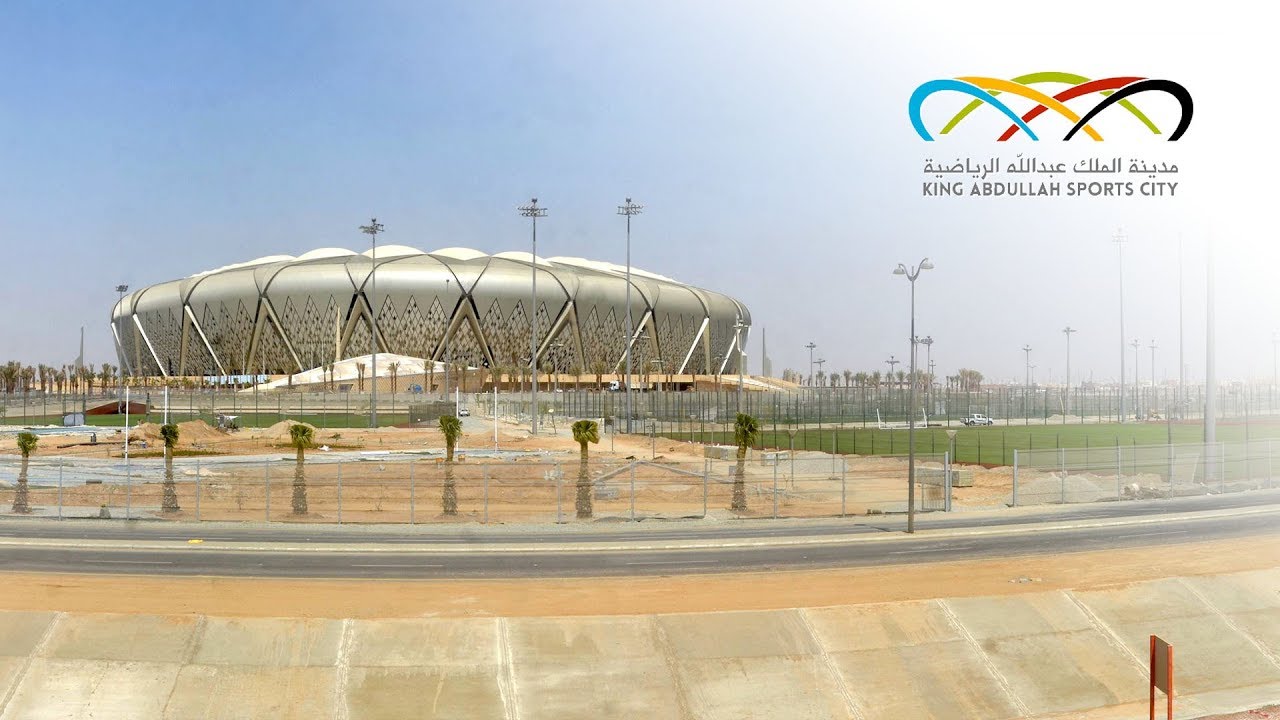 King Abdullah Sports City Construction Time-Lapse