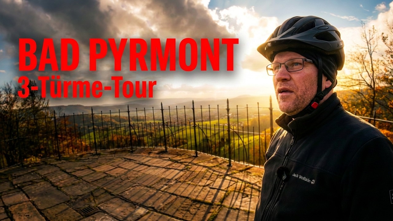 Radtour DIE 3-TÜRME TOUR DURCH DEN BAD PYRMONTER WALD    mit dem Riese und müller charger 4