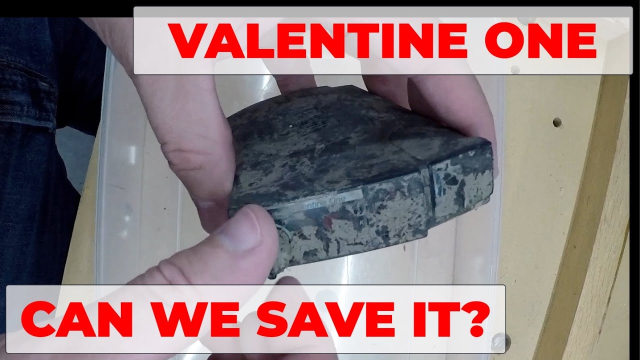 Восстановление сломанного радар-детектора Valentine 1 — полная разборка и чистка — V1G1