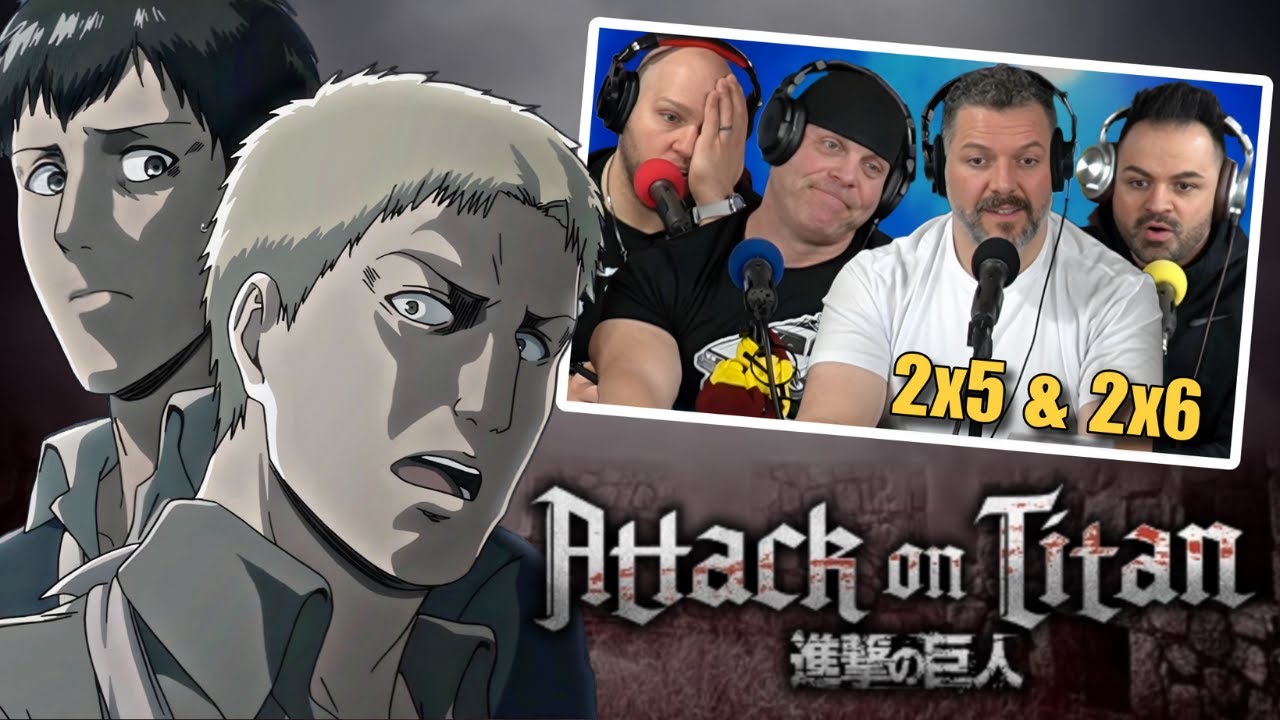 First time watching Attack on Titan reaction episodes 2x5 & 2x6 (Sub)