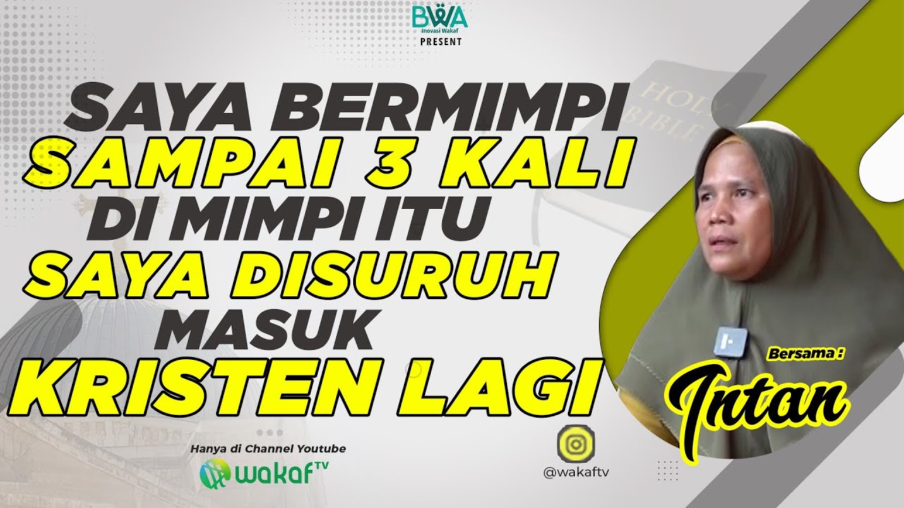 MUALAF DAYAK INI SAMPAI MENANGIS MENCERITAKAN PERJUANGAN HIDUPNYA YANG PILU