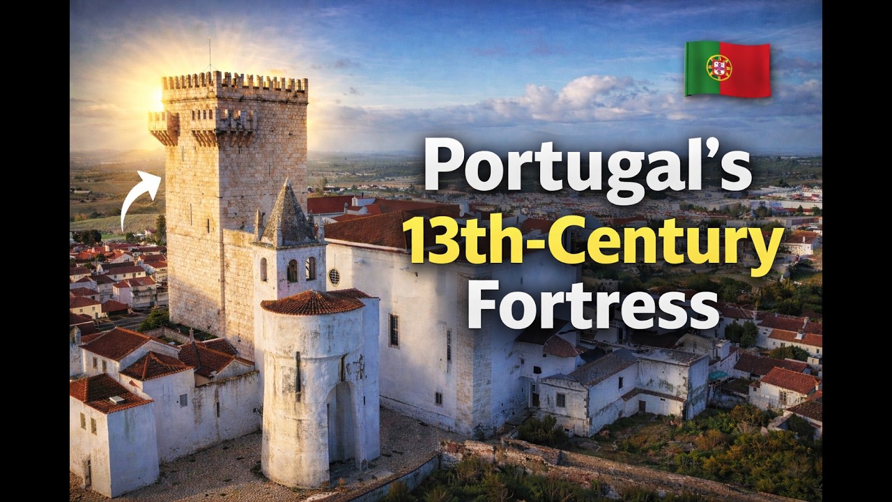 Castle of Estremoz 🇵🇹 | Stunning 4K Aerial of Alentejo’s Medieval Hilltop Fortress