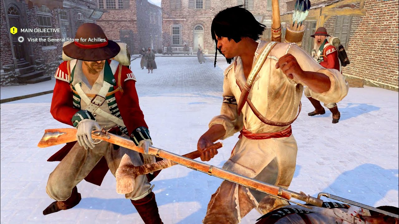 Assassin's Creed 3 Remastered Young Connor Stone Tomahawk No Hud No Damage Subscriber Req Ep 62