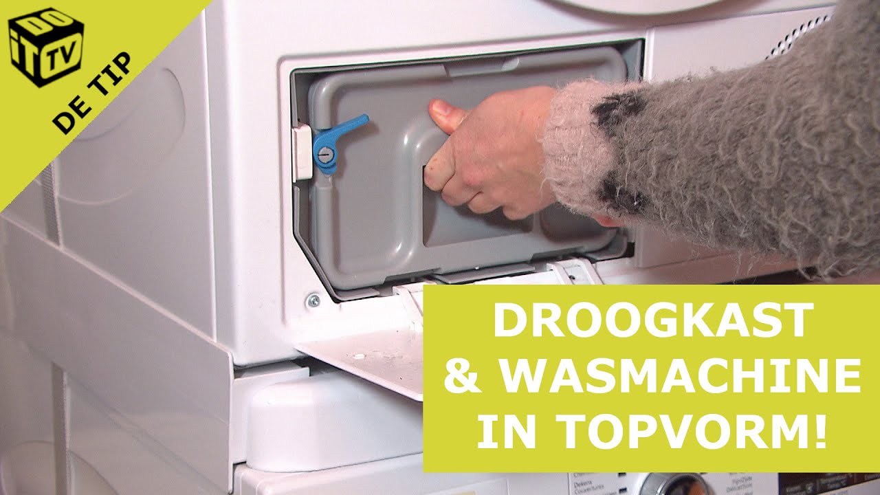 Hoe onderhoud je je droogkast en wasmachine? | De tip