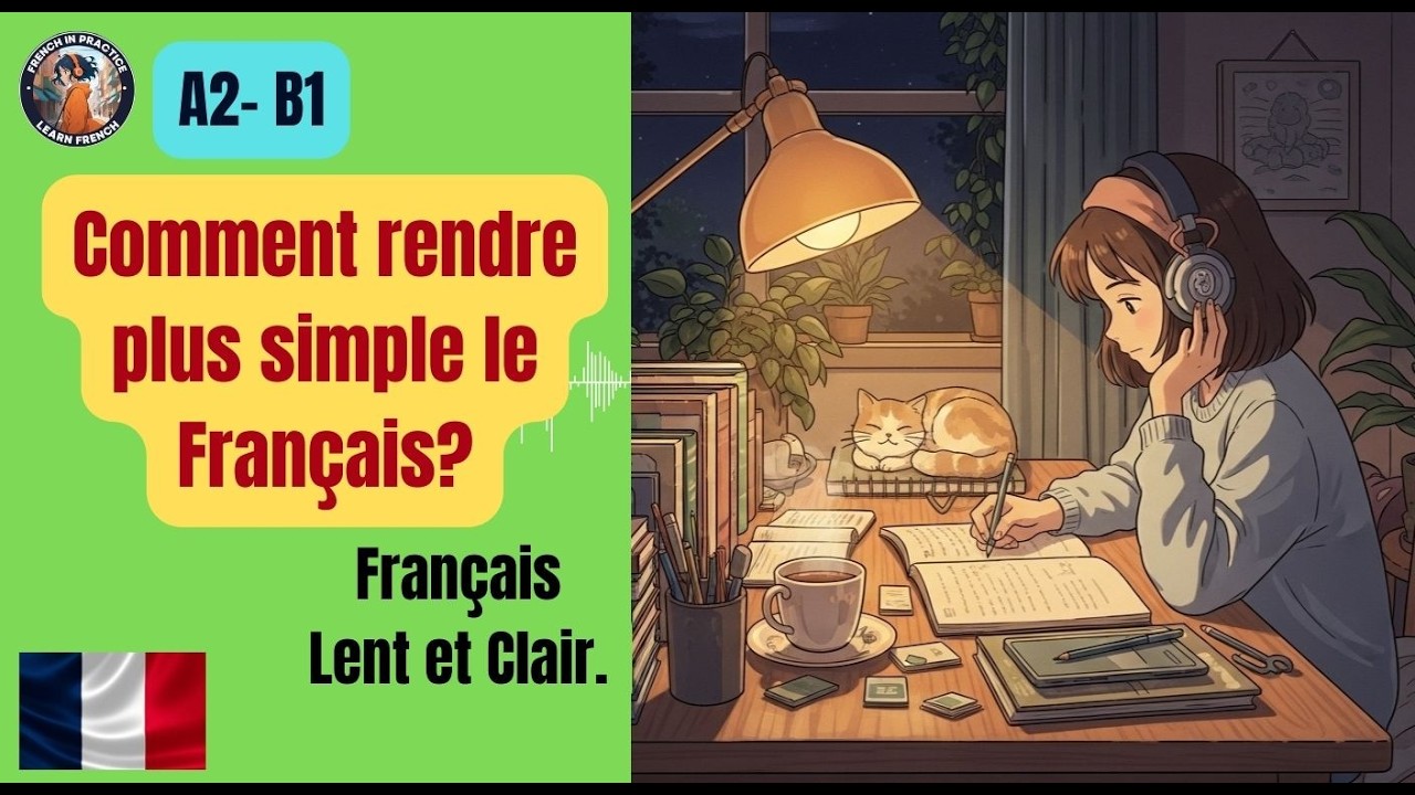 🎙️🇫🇷 Pourquoi le français semble difficile | Français authentique. ✨