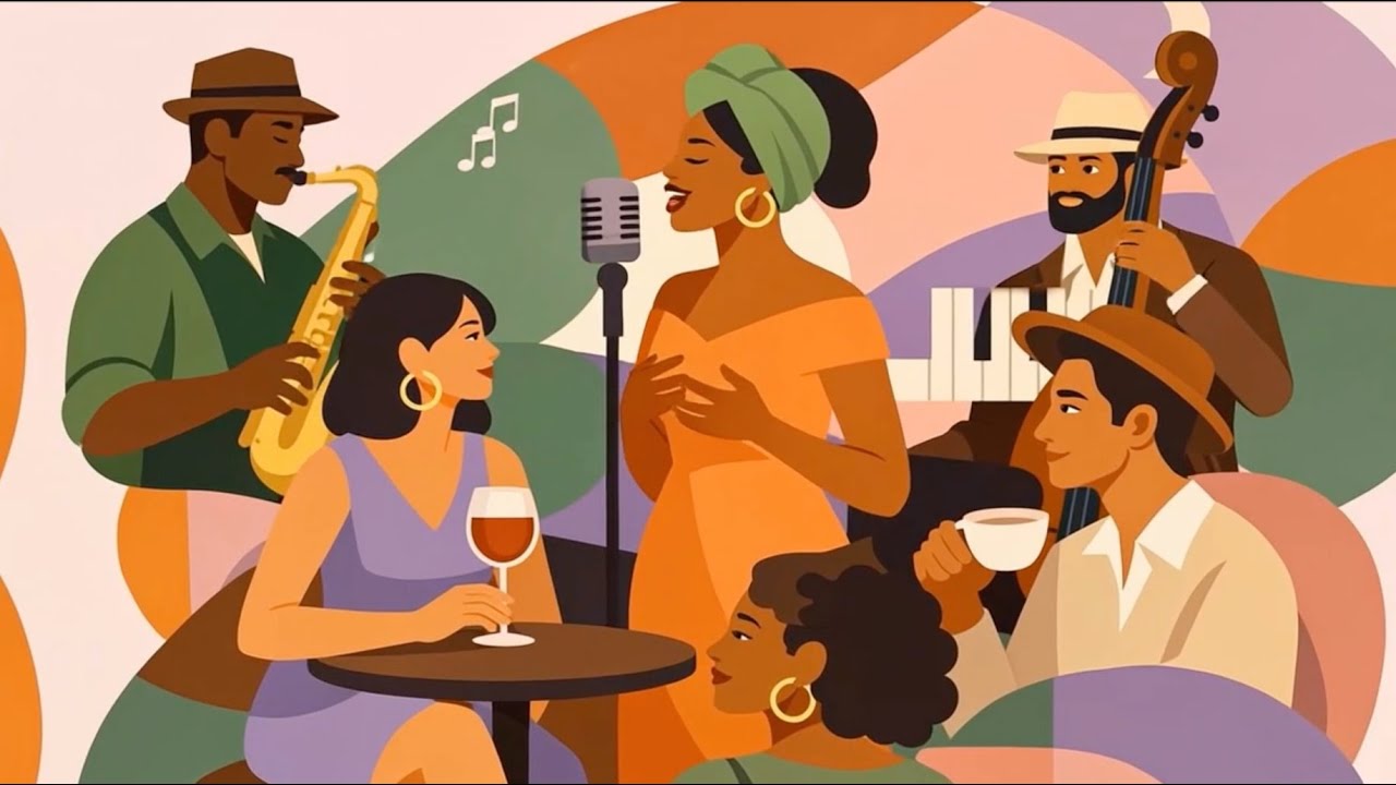 Balkan Jazz Café ☕ Modern Jazz & Night Vibes
