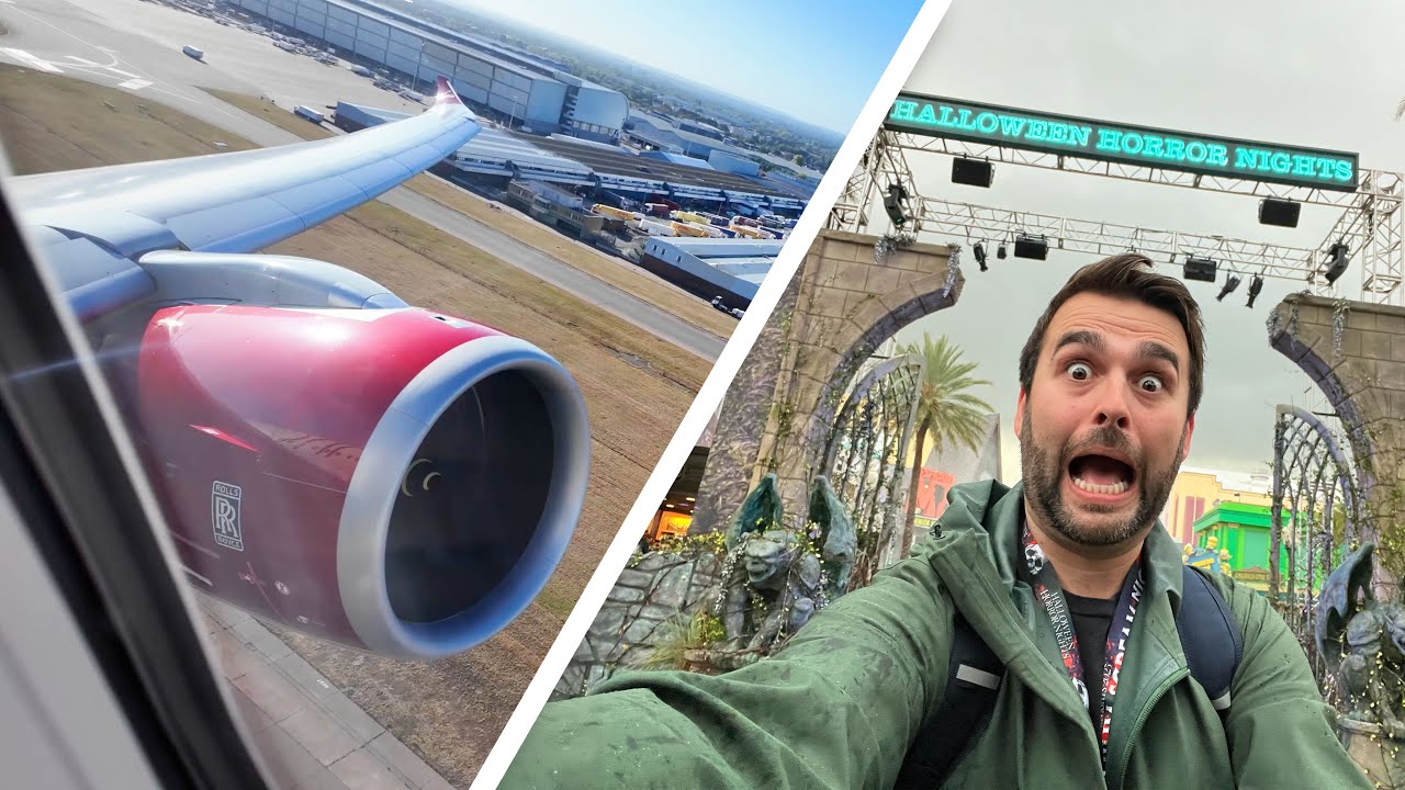 Universal Orlando Resort Vlog | Travel Day, Aventura, & HHN | Day 1 | September 2025 | Adam Hattan