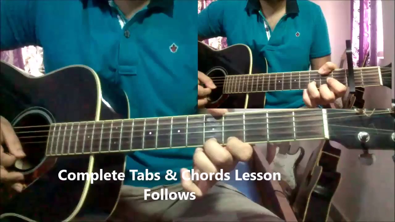 Hasi Ban Gaye Guitar Chords & Tabs Lesson For Beginners | Hamari Adhuri Kahani