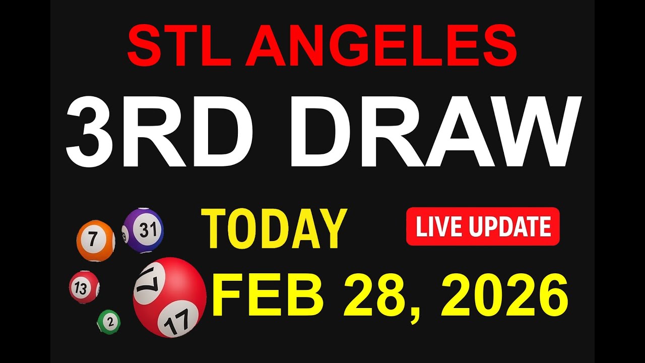 STL ANGELES 3RD DRAW - FEB 28, 2026 Results (LIVE UPDATE)