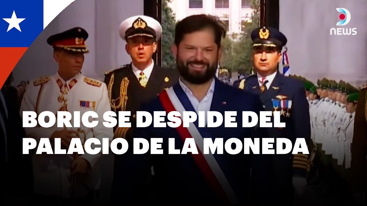 Últimas horas de Boric como presidente de Chile: 