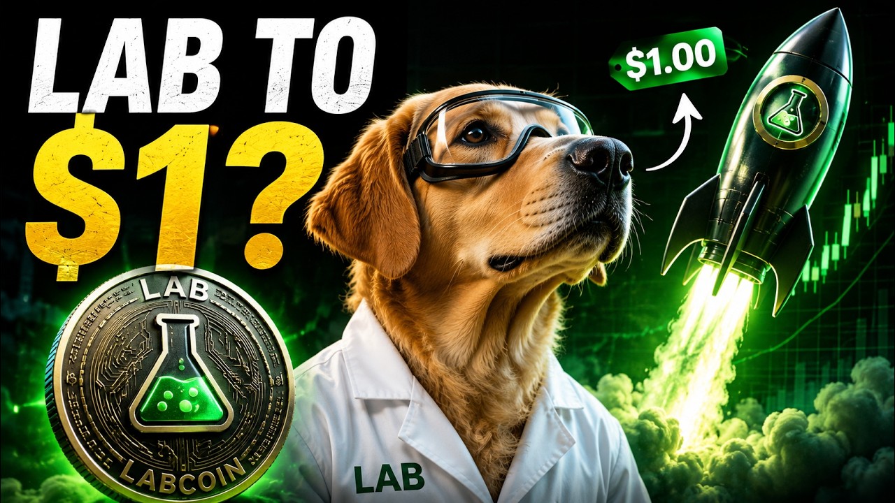 LAB COIN +40% THIS WEEK 😳 TO THE MOON? CRYPTO PRICE PREDICTION