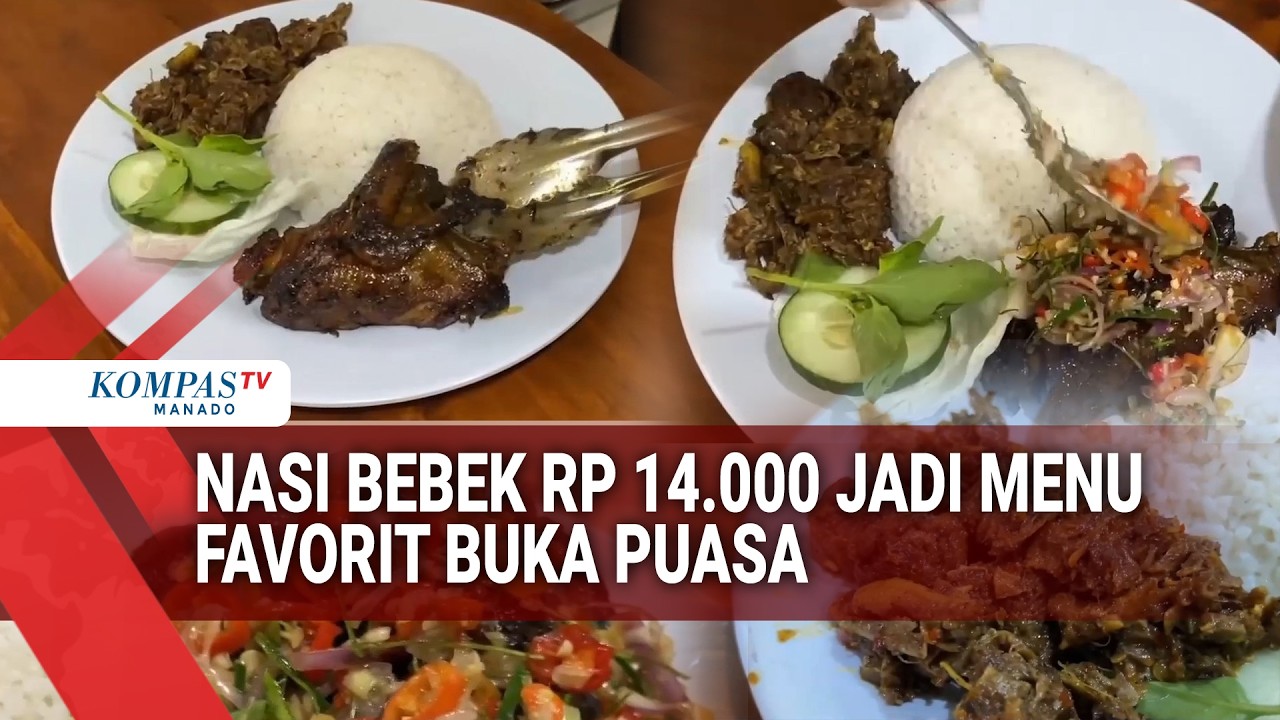 NASI BEBEK RP 14 000 JADI MENU FAVORIT BUKA PUASA
