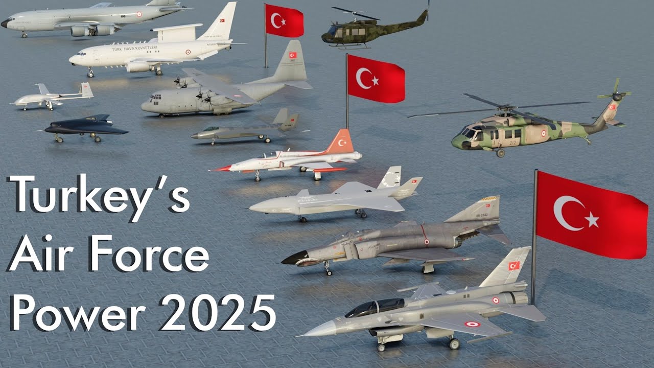 Turkey’s Air Power 2025: Turkish Air Force Fleet Explained