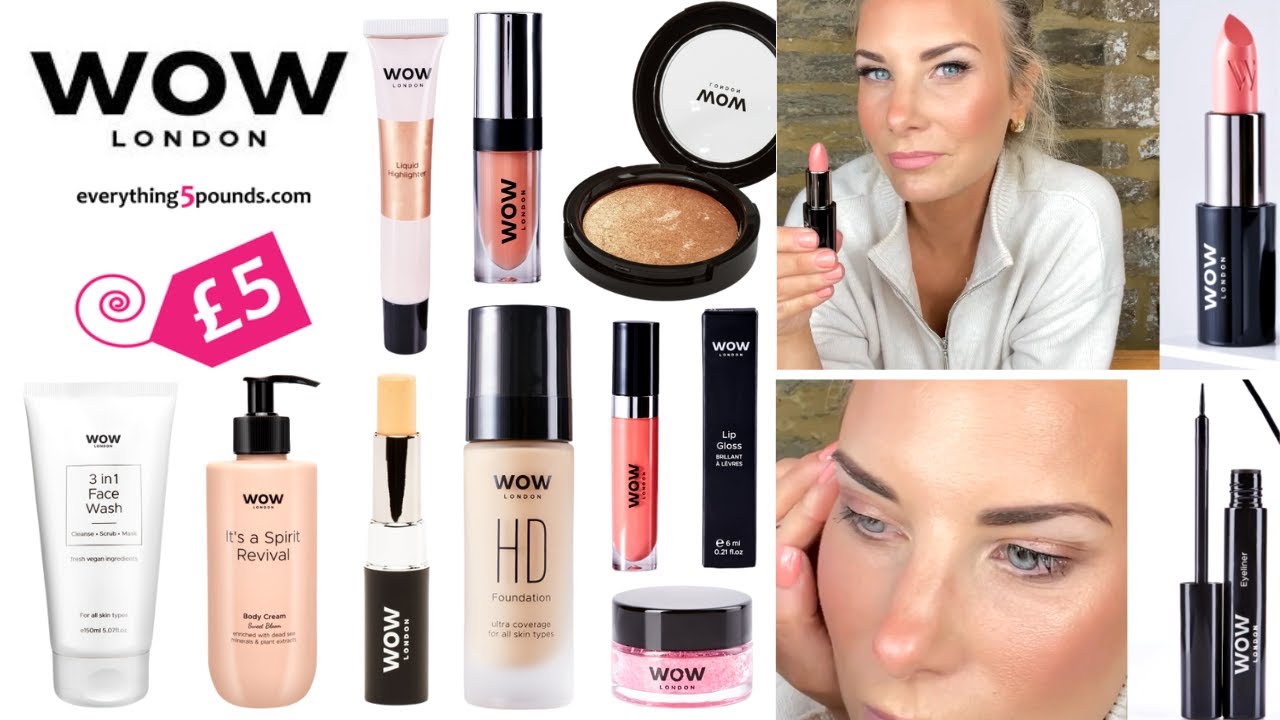 *SHOCKED* TESTING CHEAP Everything5pounds E5P MAKEUP HAUL REVIEW WOW LONDON CHEAPEST BEAUTY VEGAN UK