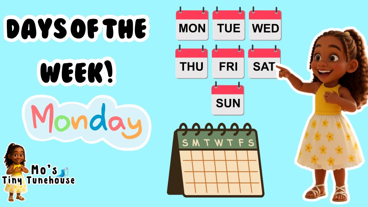 Learn Days of the Week | Fun Song for Kids | Preschool & Kindergarten