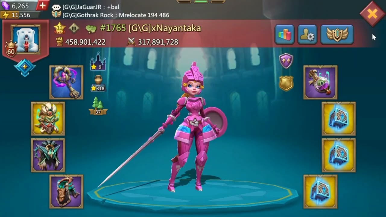 War chaos hhuehehe l Lords Mobile indonesia