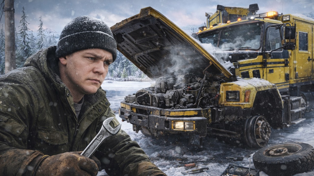 SnowRunner · Аляска · Эпизод 10 (2/2) · Сложный режим — Паша‑Шноркель рейсы в белой долине