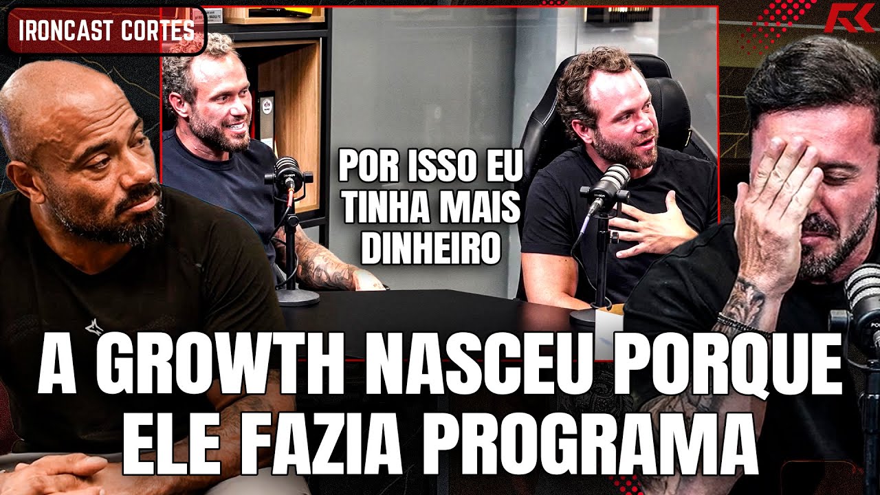 URGENTE! DONO DA GROWTH REVELA COMO REALMENTE FOI A CRIAÇÃO DA MARCA