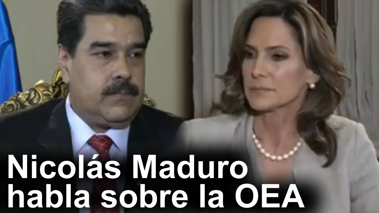 El Gobernante Maduro habla sobre la OEA
