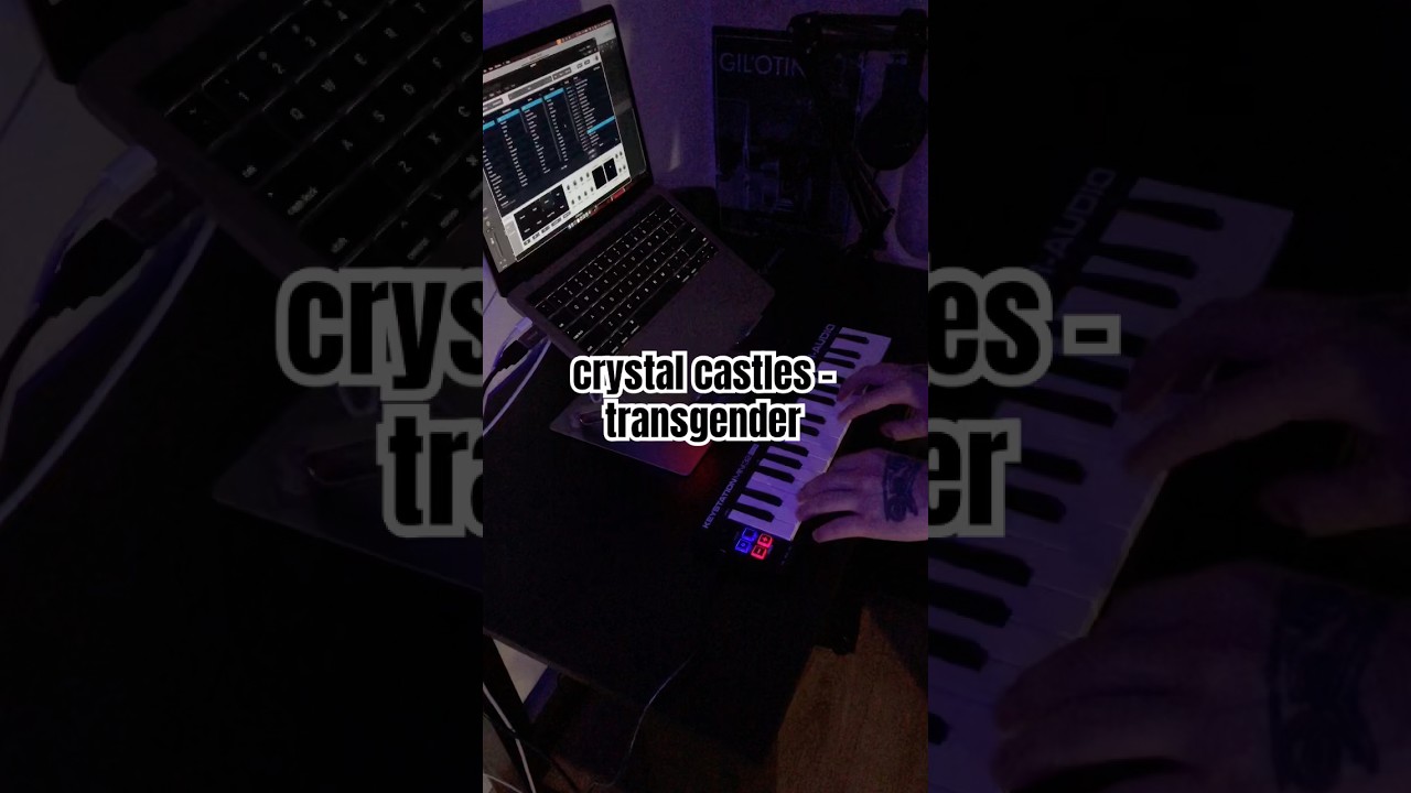 crystal castles - transgender synth cover 
