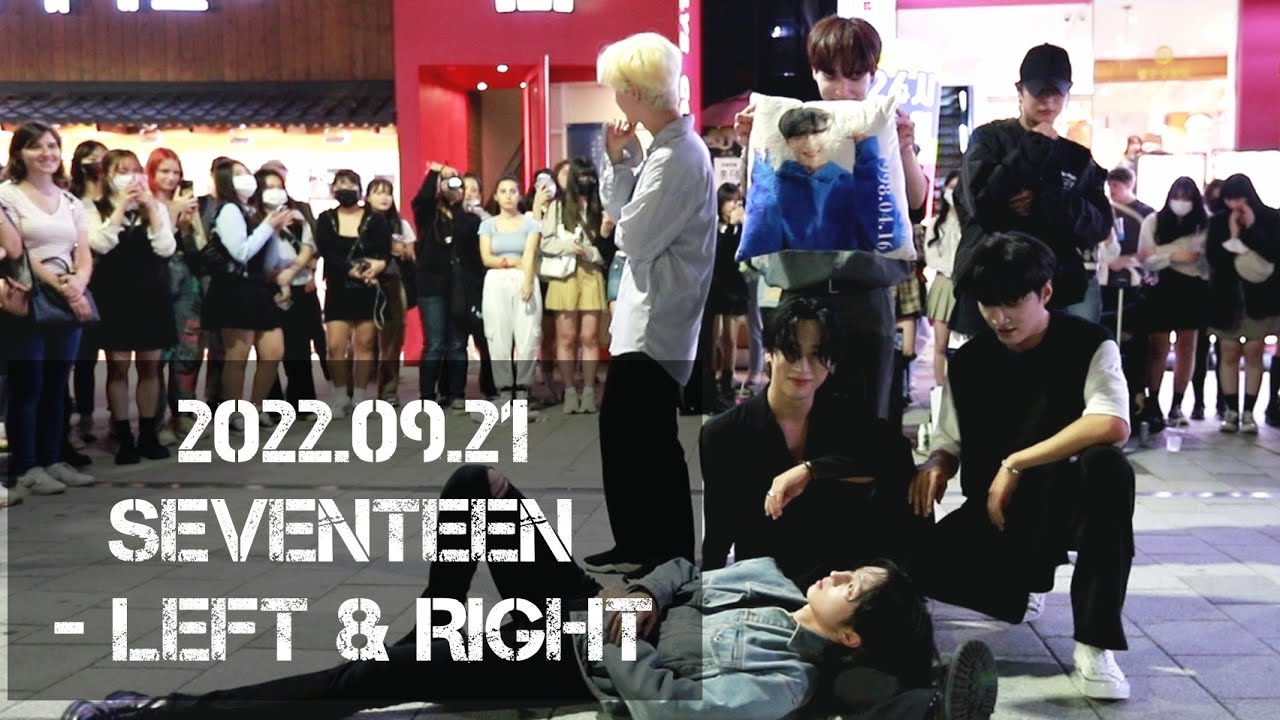 [AQA 아큐아] 220921 2차 / SEVENTEEN 세븐틴 - LEFT & RIGHT cover.