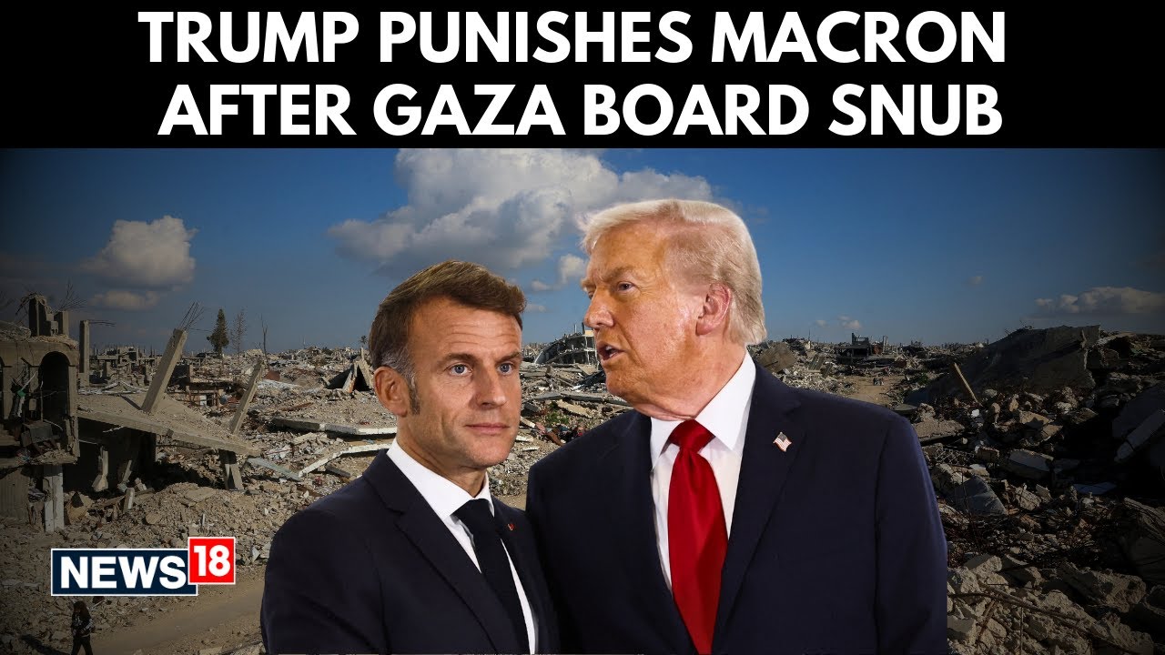 Trump Leaks Private Messages From Macron Amid Greenland Annexation Threats | N18G