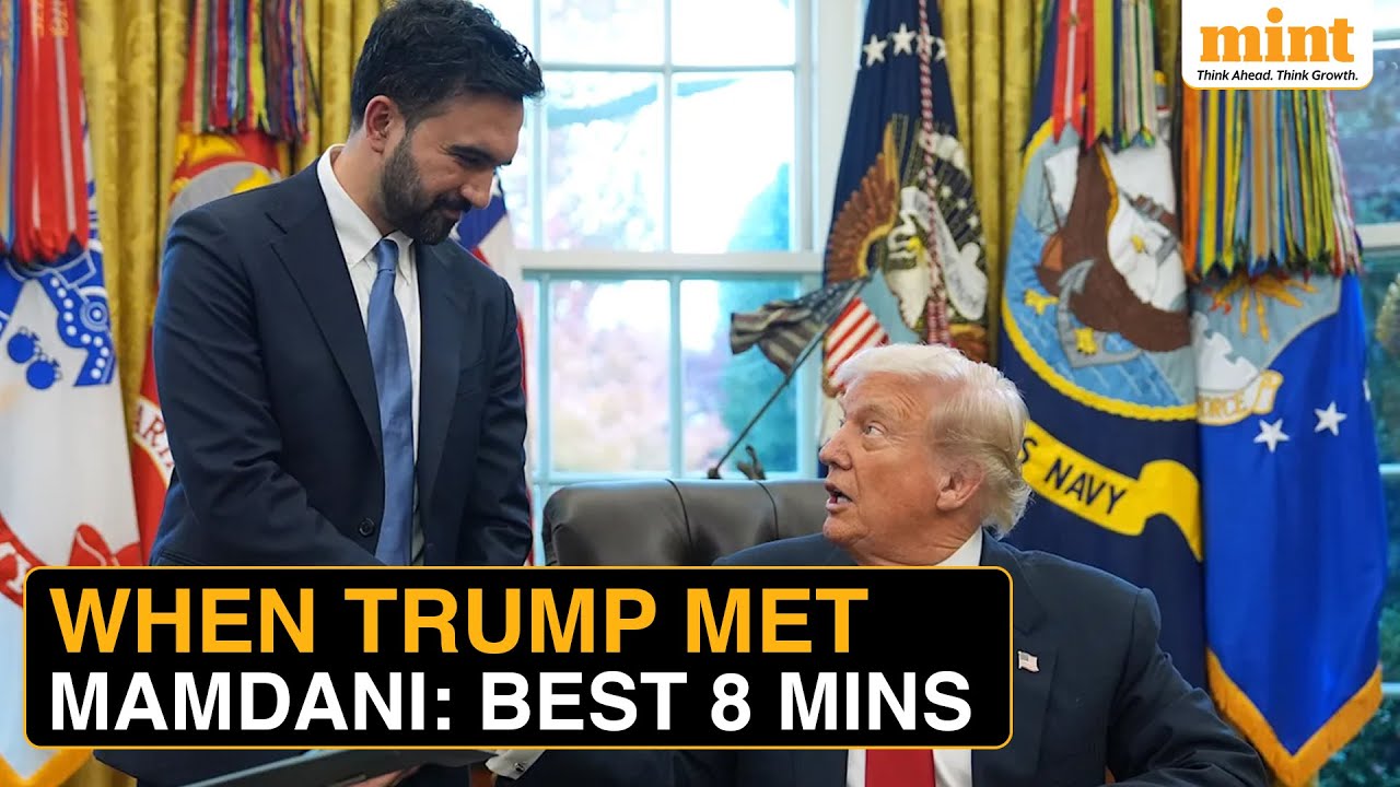Встреча Трампа и Мамдани: лучшие 8 минут из 30-минутной встречи!