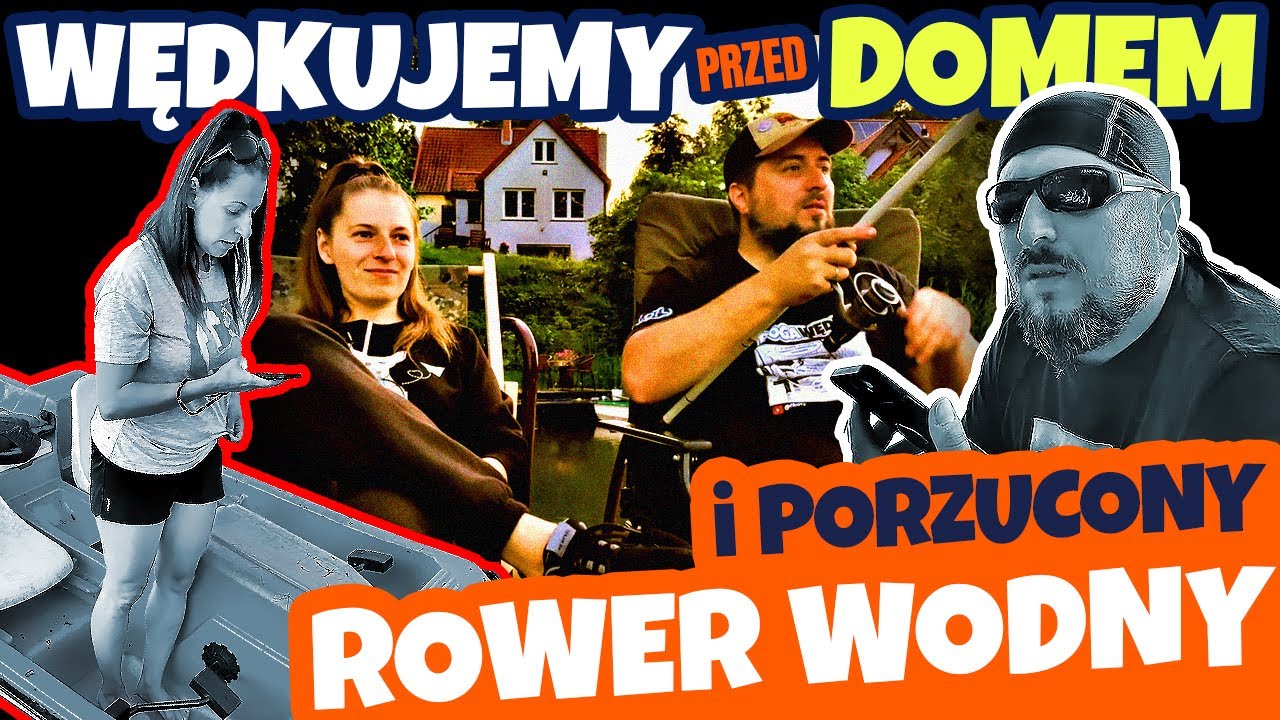 Znaleźliśmy ROWER WODNY przy WYSPIE! Wędkarstwo przed domem, spławik i tęcza na MAZURACH.