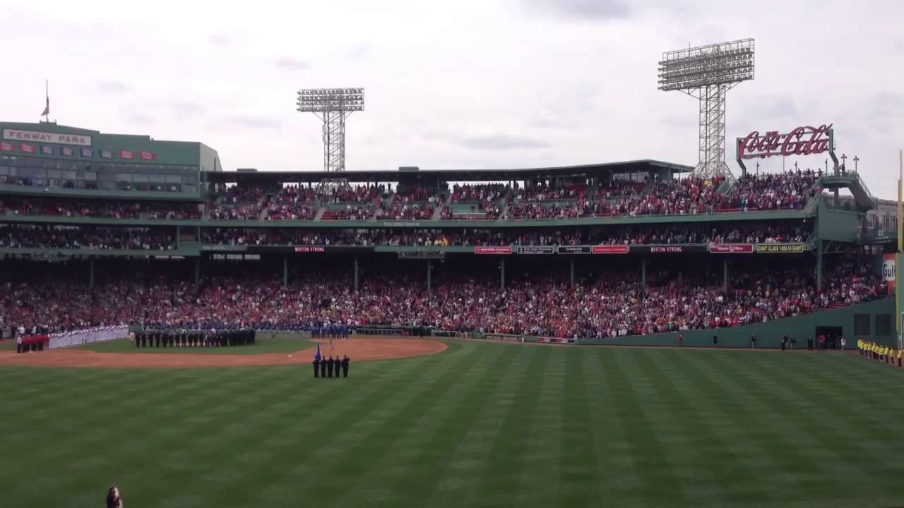 Emotional Red Sox/Royals National Anthem