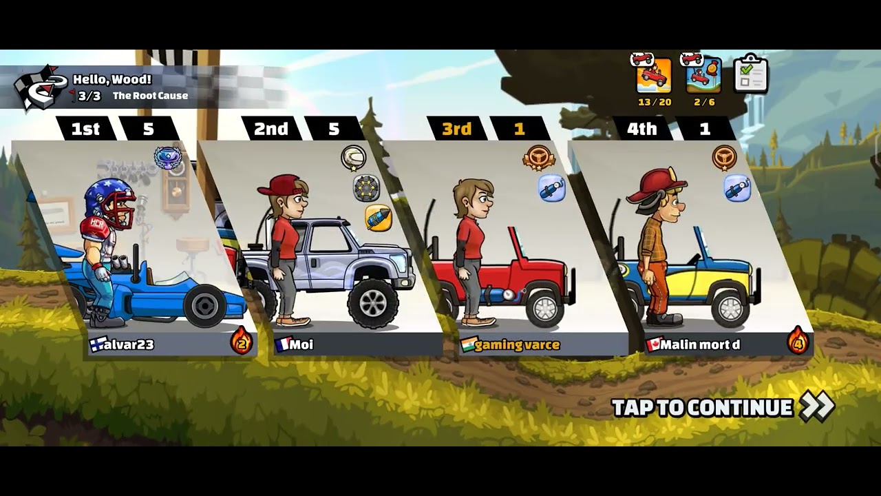 Hill climb racing 2 gameplay gaming Verse