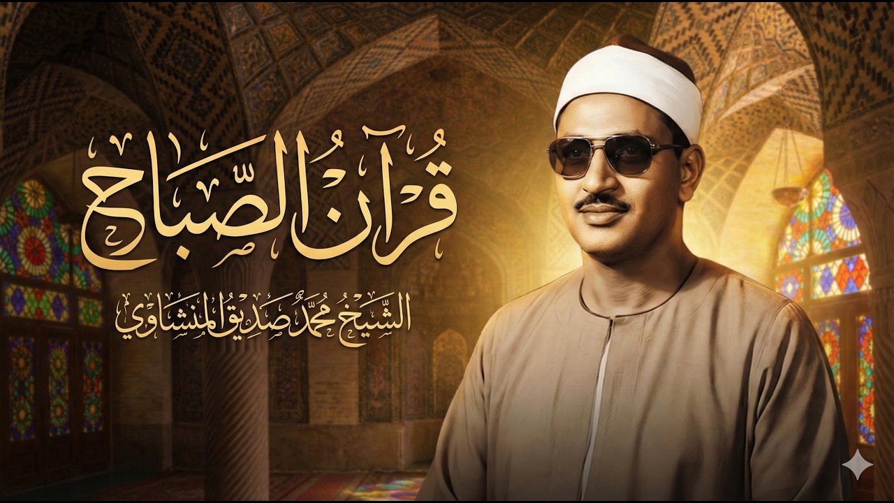 قرآن الصباح   تلاوة خاشعة تريح القلب   للصوت الباكى المبكى   الشيخ محمد صديق المنشاوى