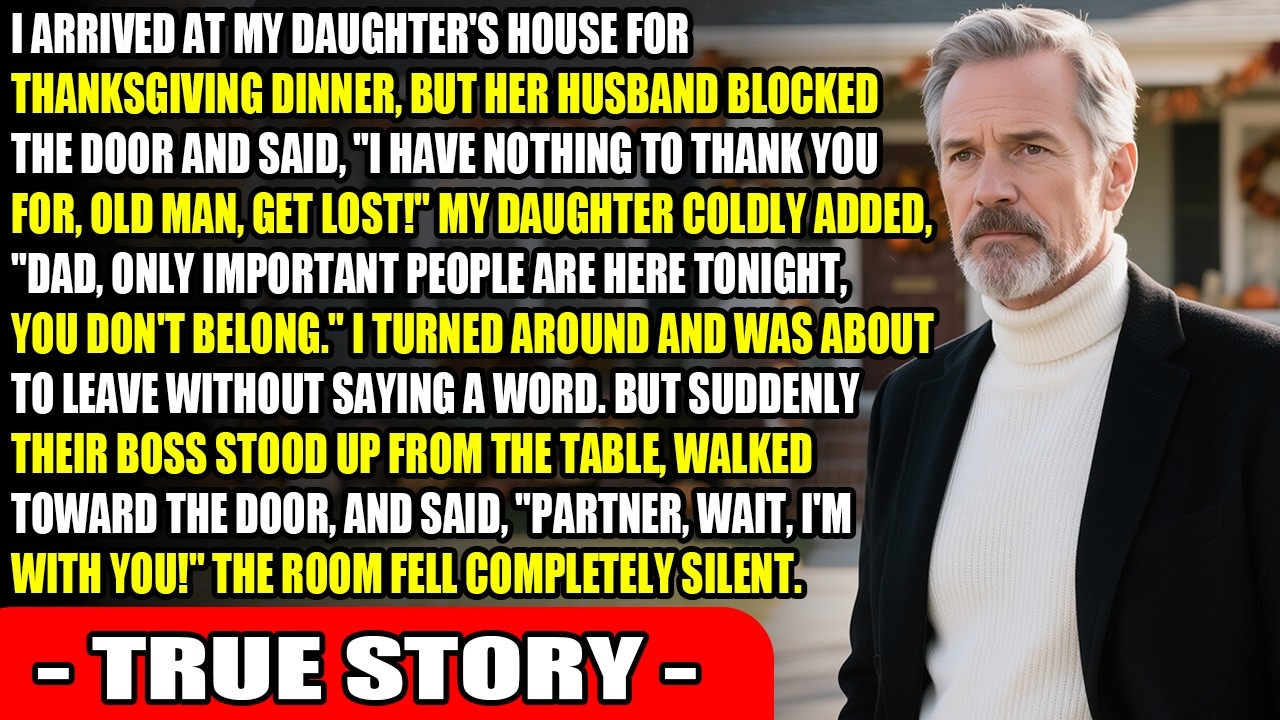 “Get Out!” My SIL Said At Holiday Dinner—Then His Boss Revealed The Truth...