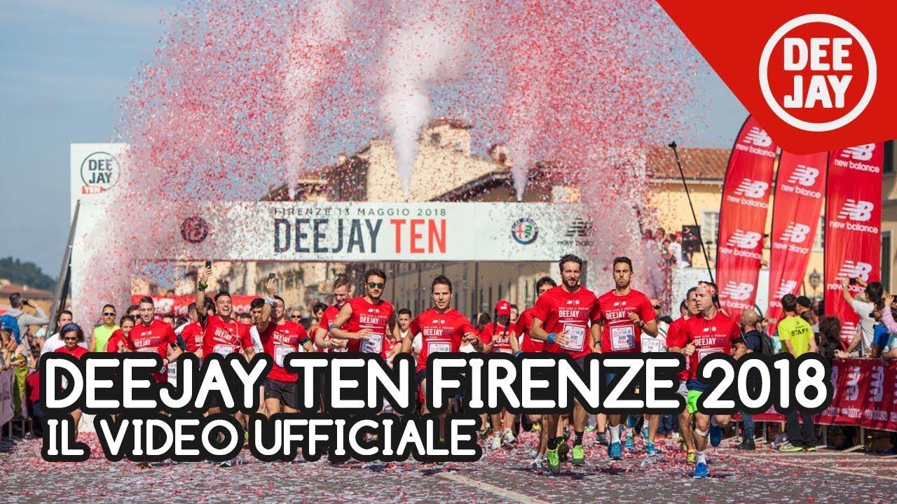 Deejay Ten Firenze 2018: il video ufficiale