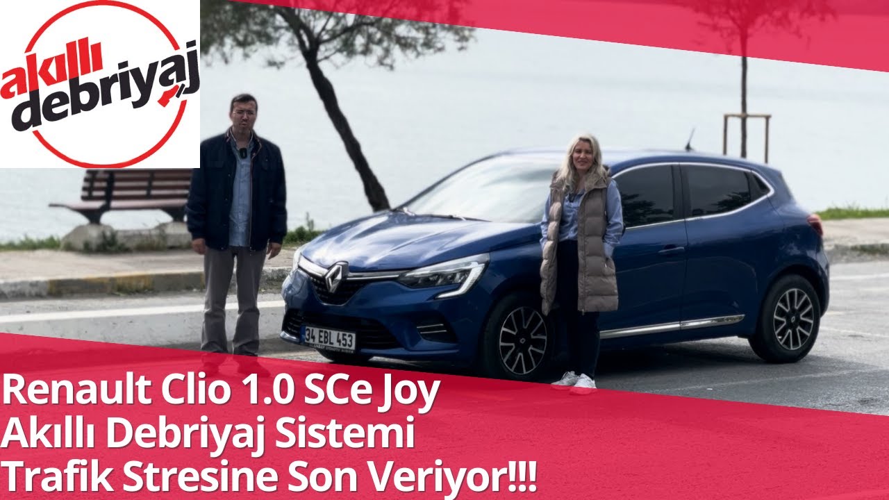 Renault Clio 1.0 SCe Joy  Akıllı Debriyaj Sistemi Trafik Stresine Son Veriyor!!!