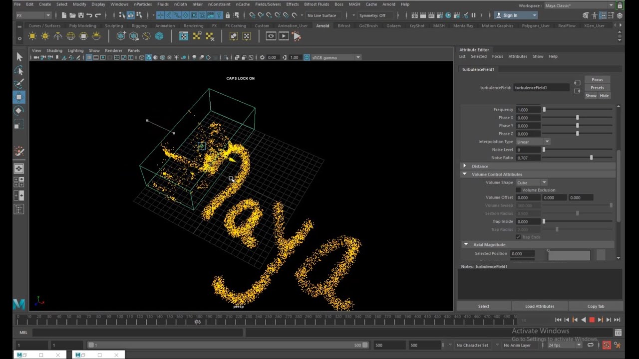 Introduction to Maya Particles - 2