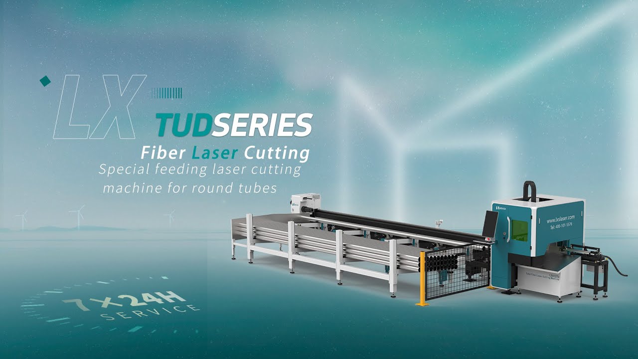 [LXSHOW LASER] TUD Custom Pipe Cutting Machine with Internal Slag Removal Function